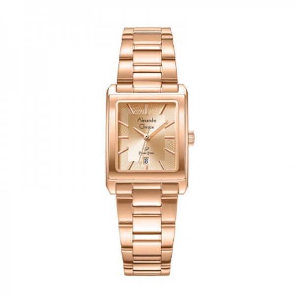 Alexandre Christie AC 1039 Full Rosegold Lady LDBRGLN